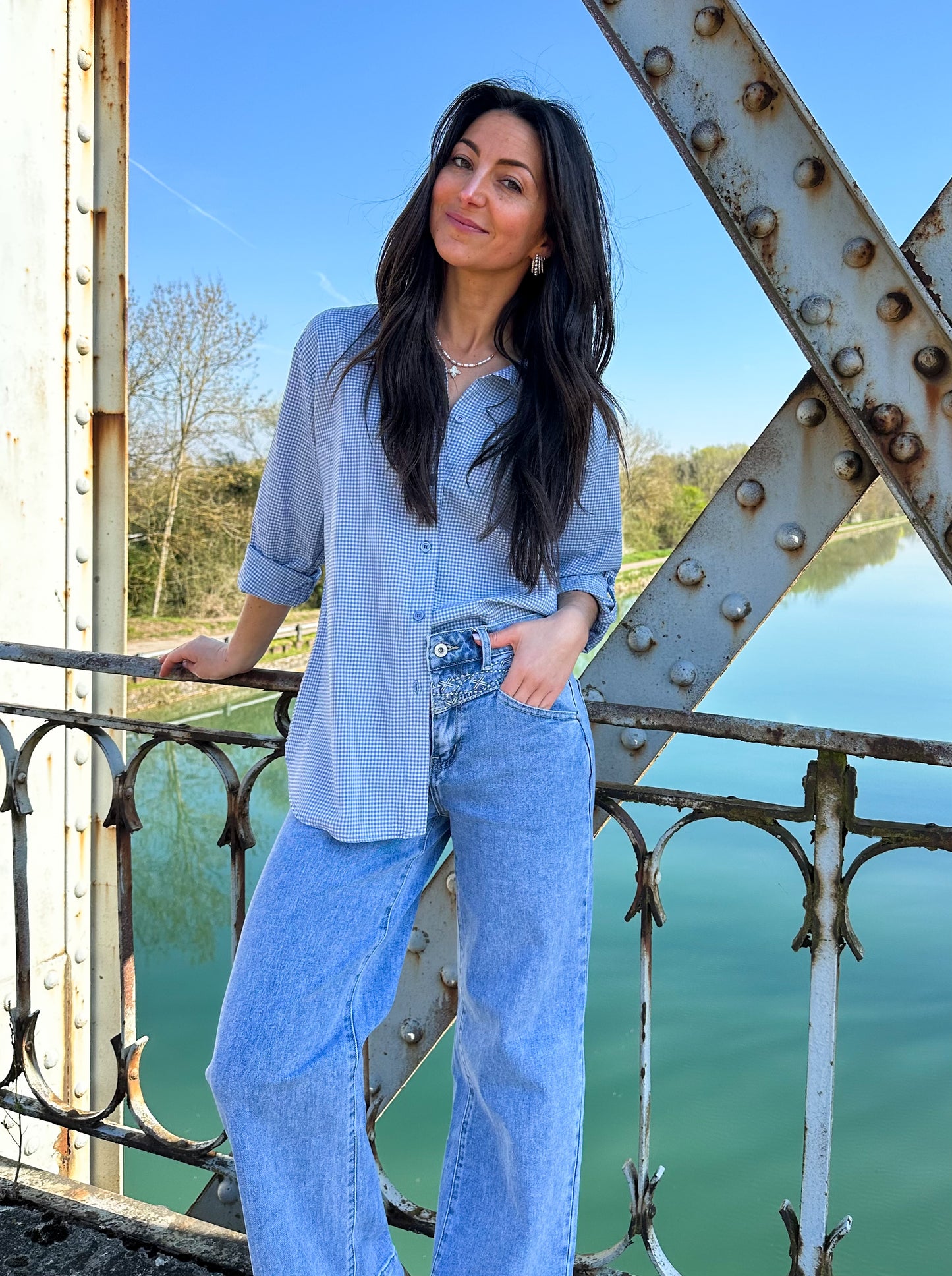 Chemisier | VICKY BLEU MARINE