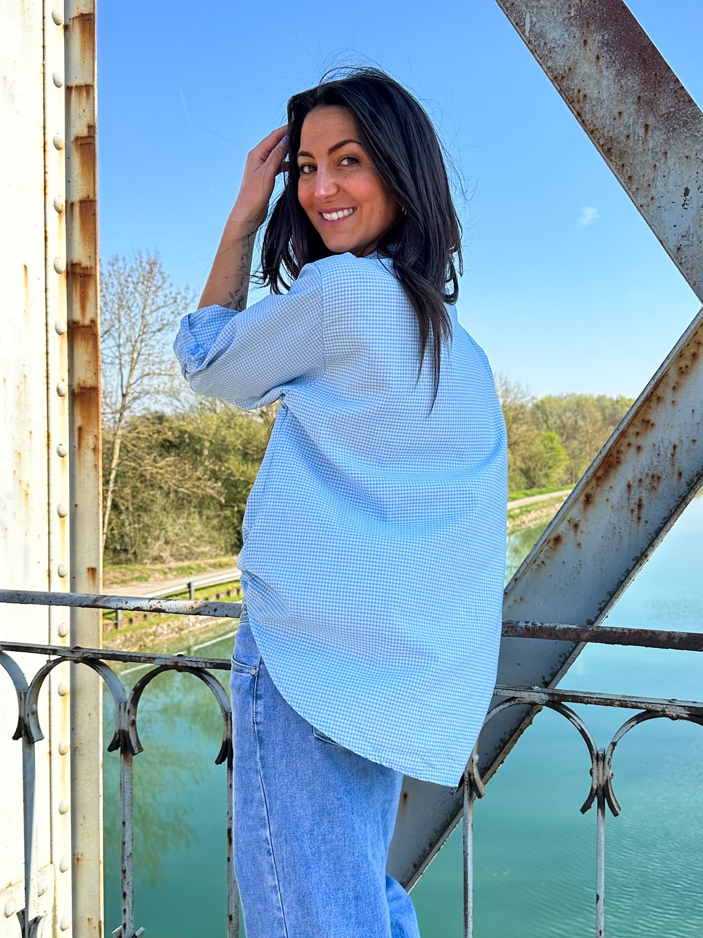 Chemisier | VICKY BLEU CIEL