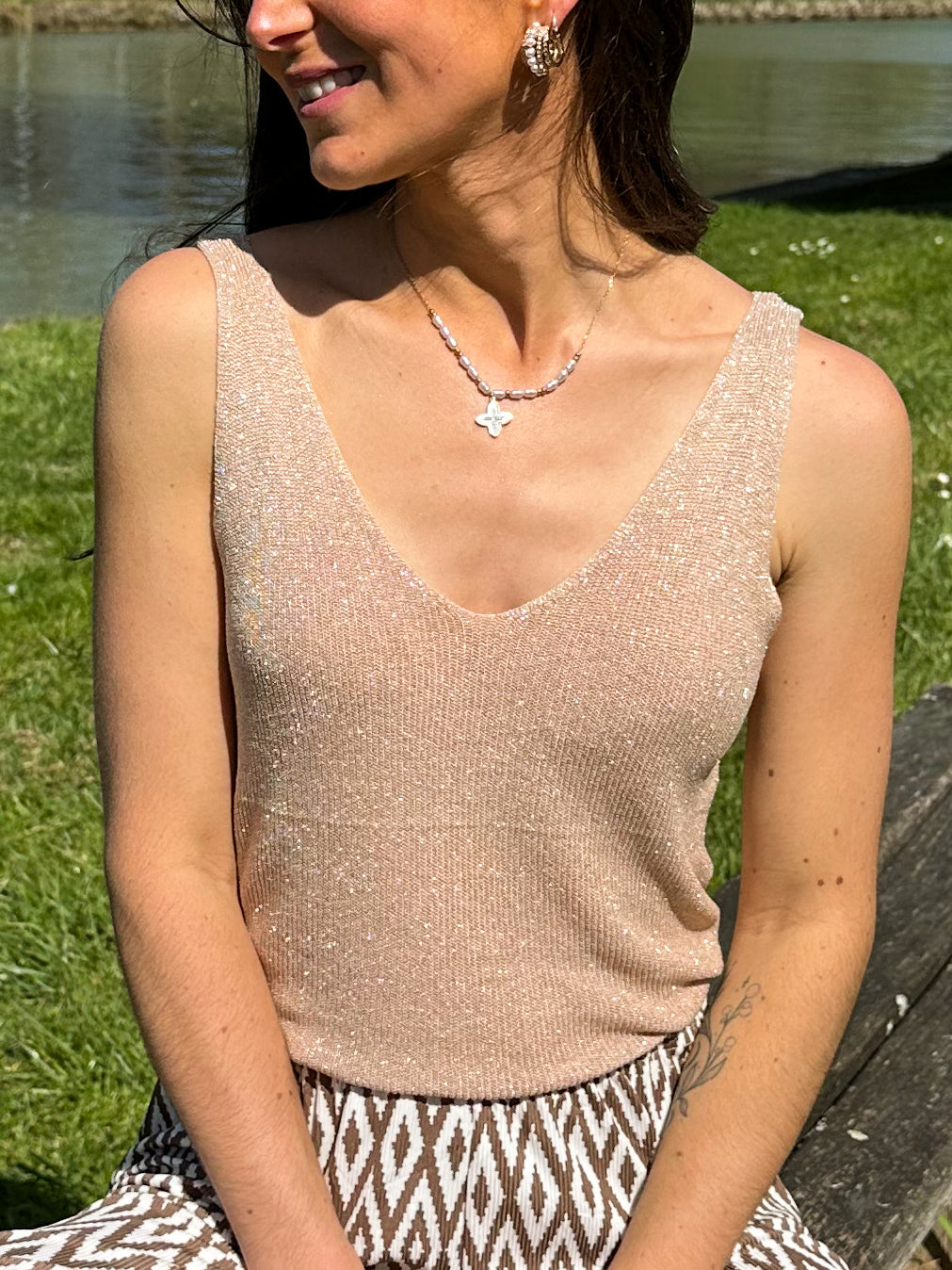 Débardeur | SERENA TAUPE