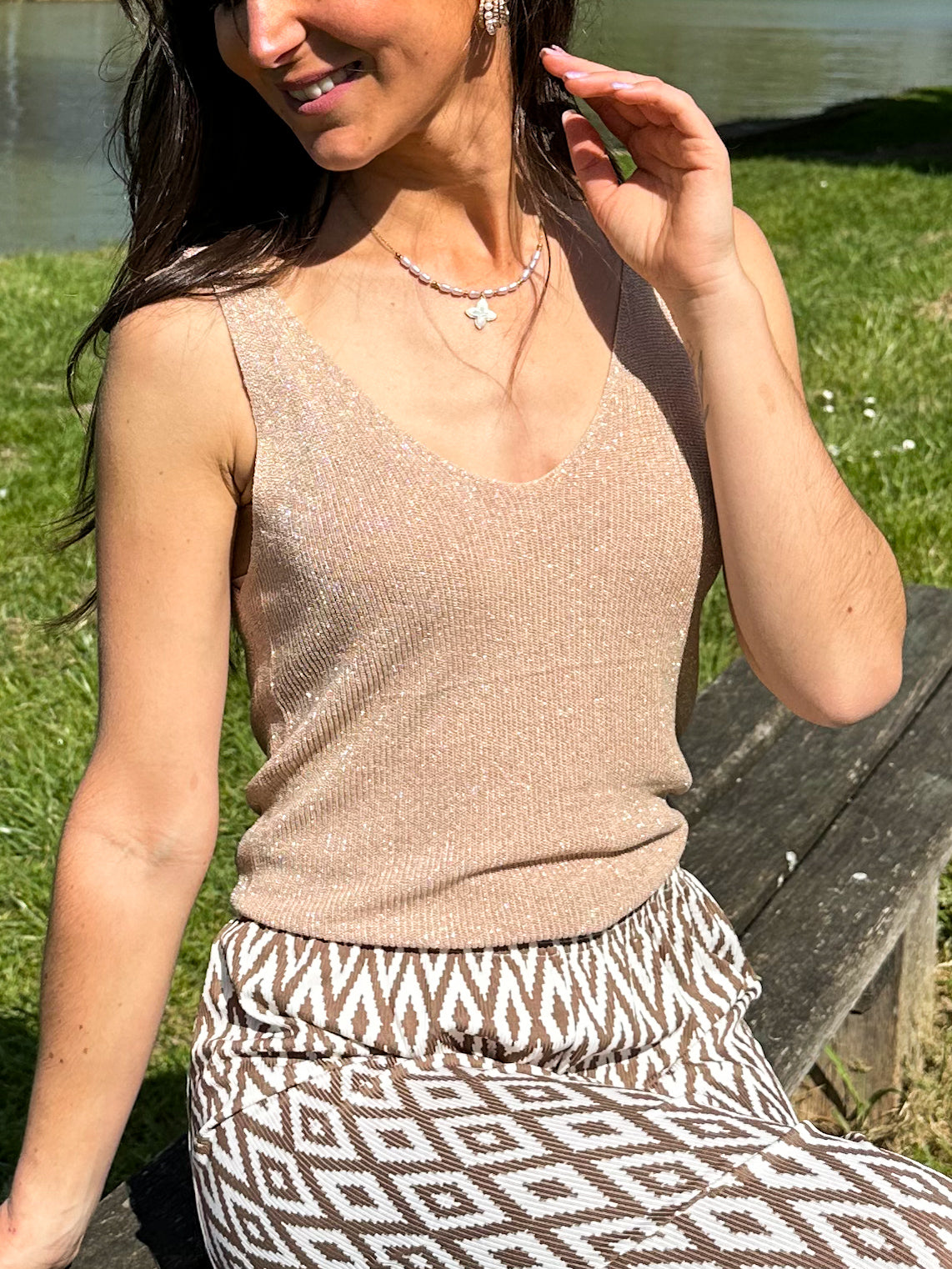 Débardeur | SERENA TAUPE