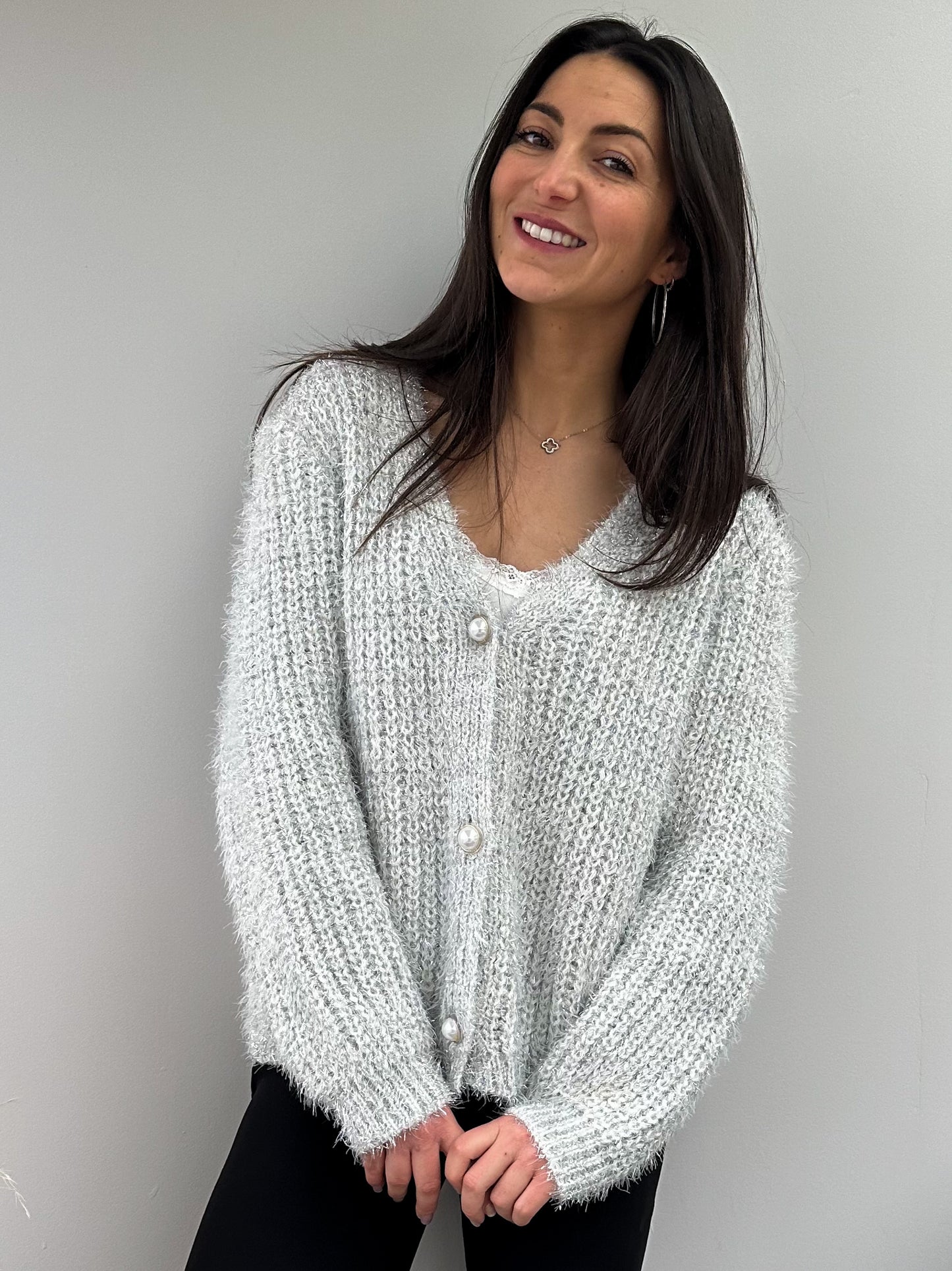 Gilet | CALISTA GRIS PERLE