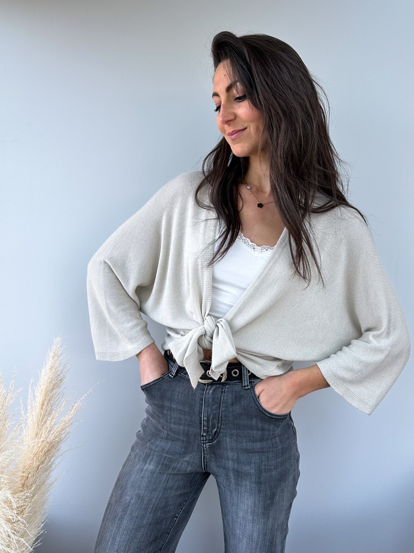 Gilet | CALYPSO ÉCRU