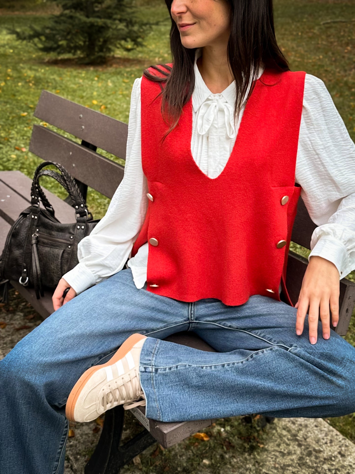 Gilet | NAOMI TERRACOTTA