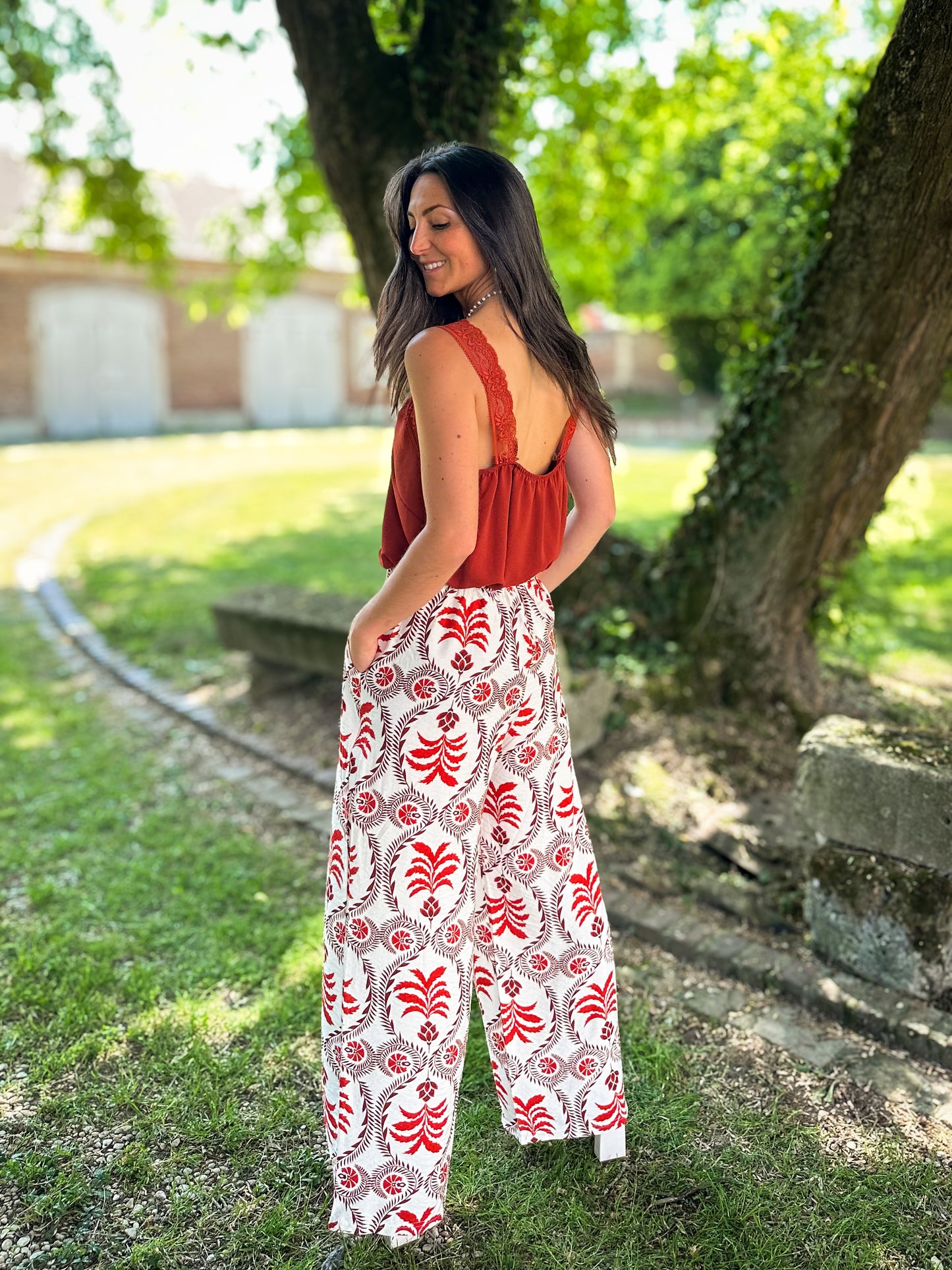 Pantalon | PALMA TERRACOTTA
