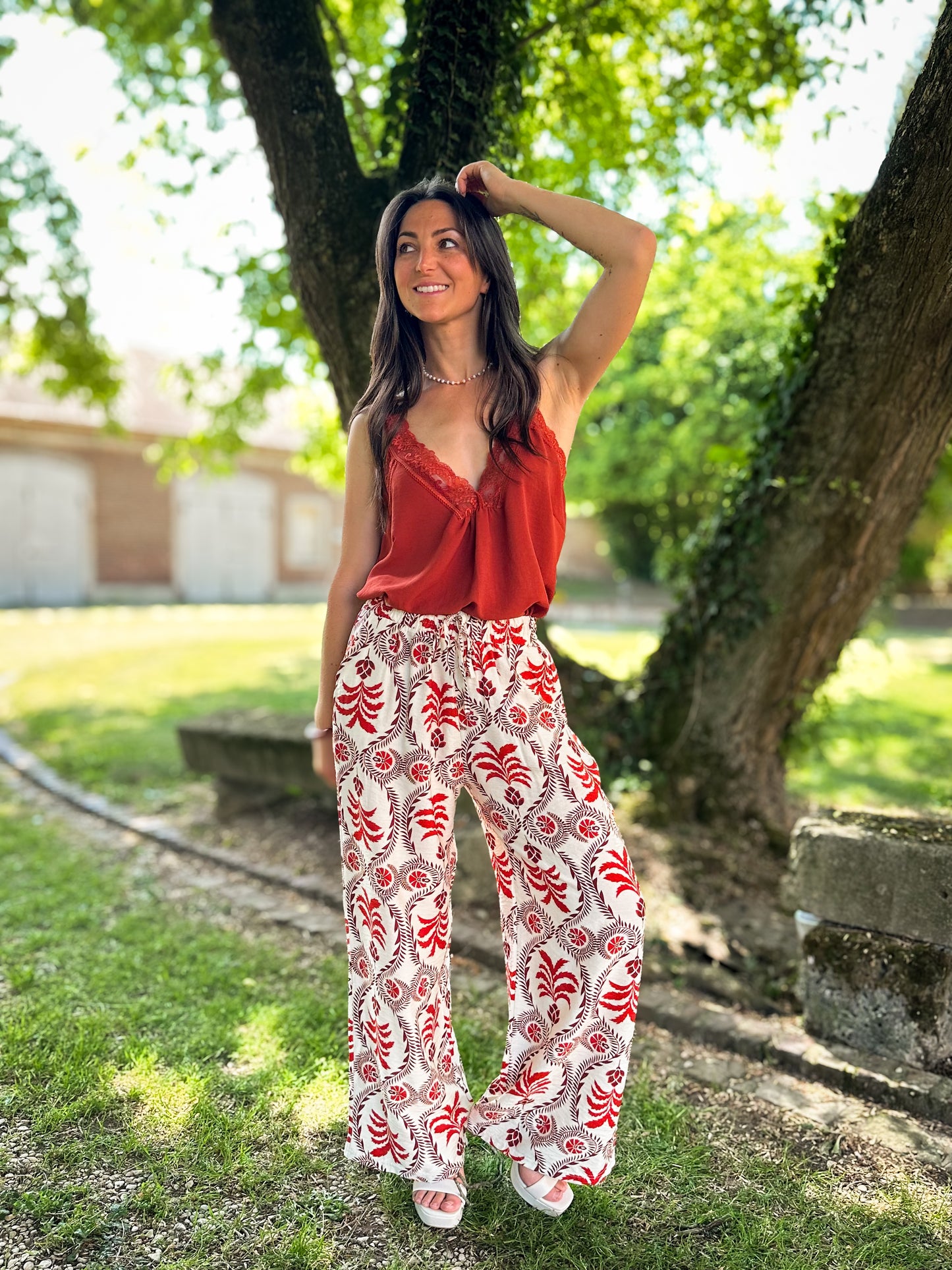 Pantalon | PALMA TERRACOTTA