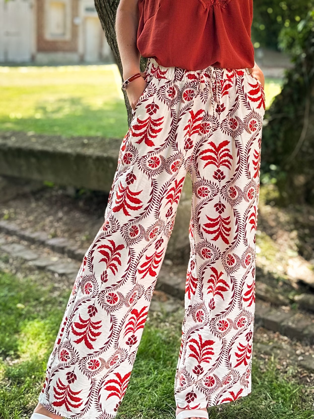 Pantalon | PALMA TERRACOTTA