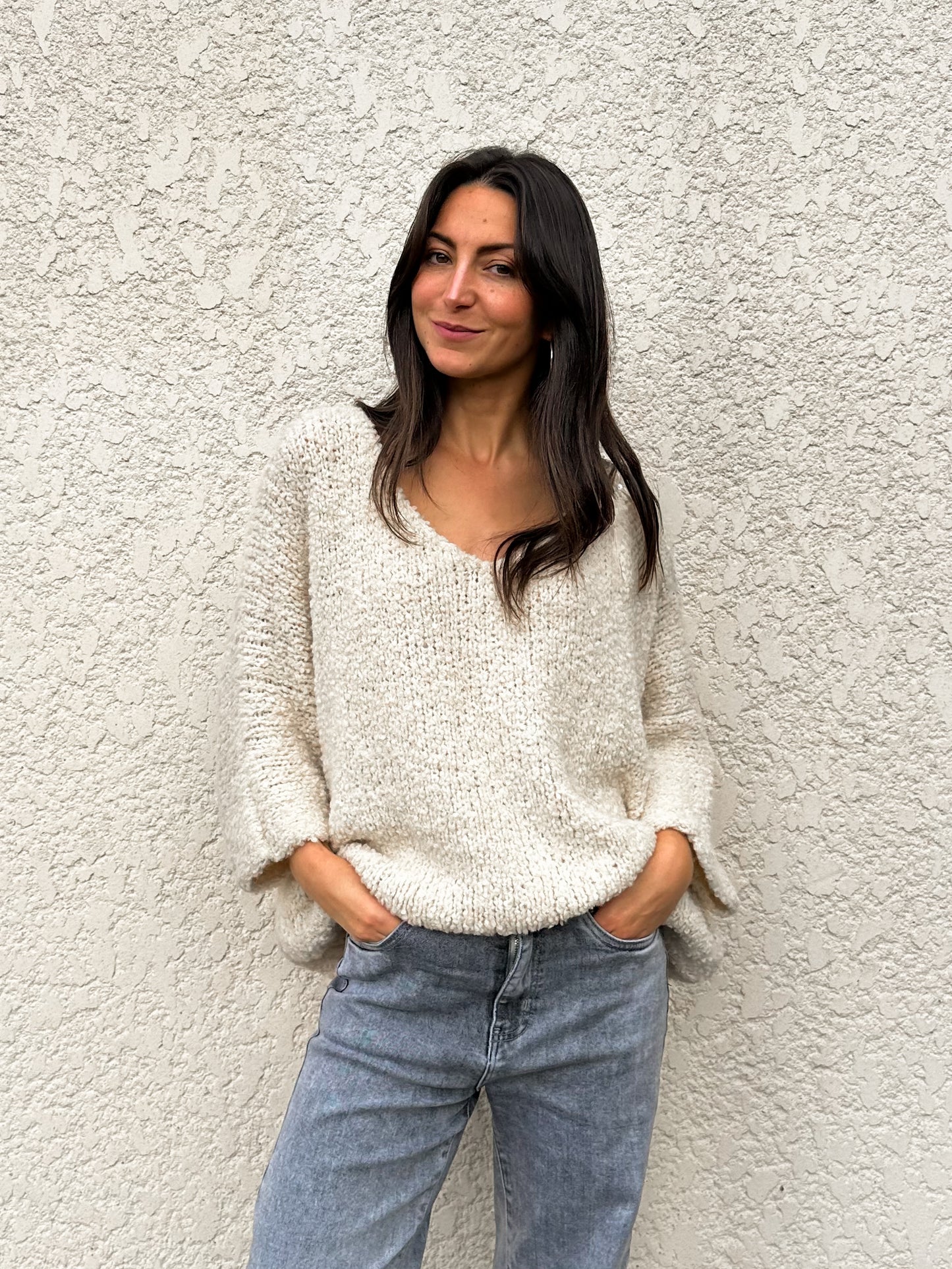 Pull | BOUCLETTE BEIGE