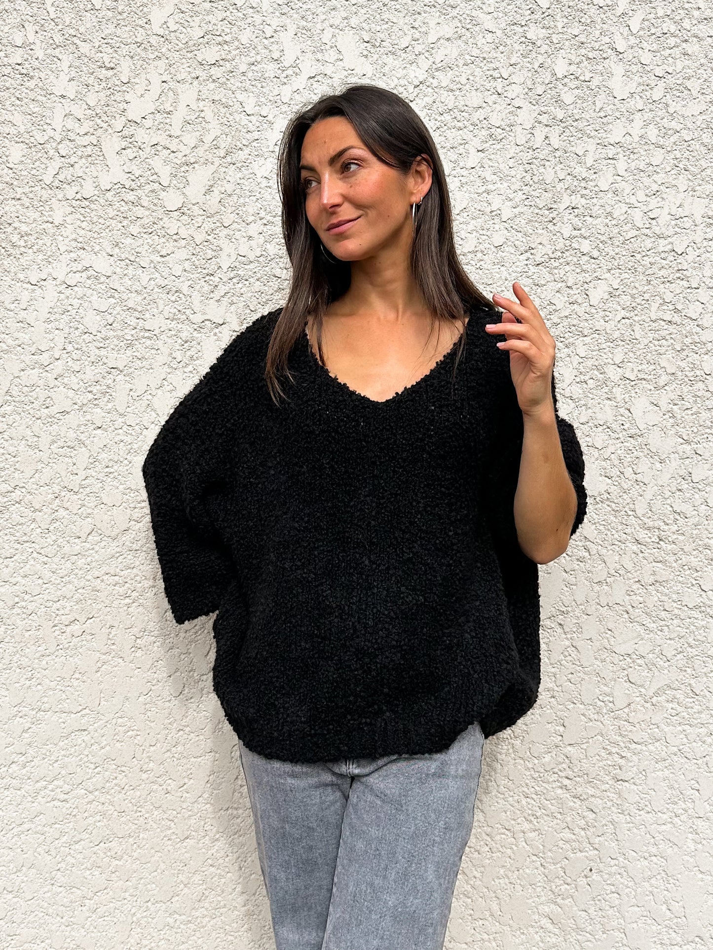 Pull | BOUCLETTE NOIR