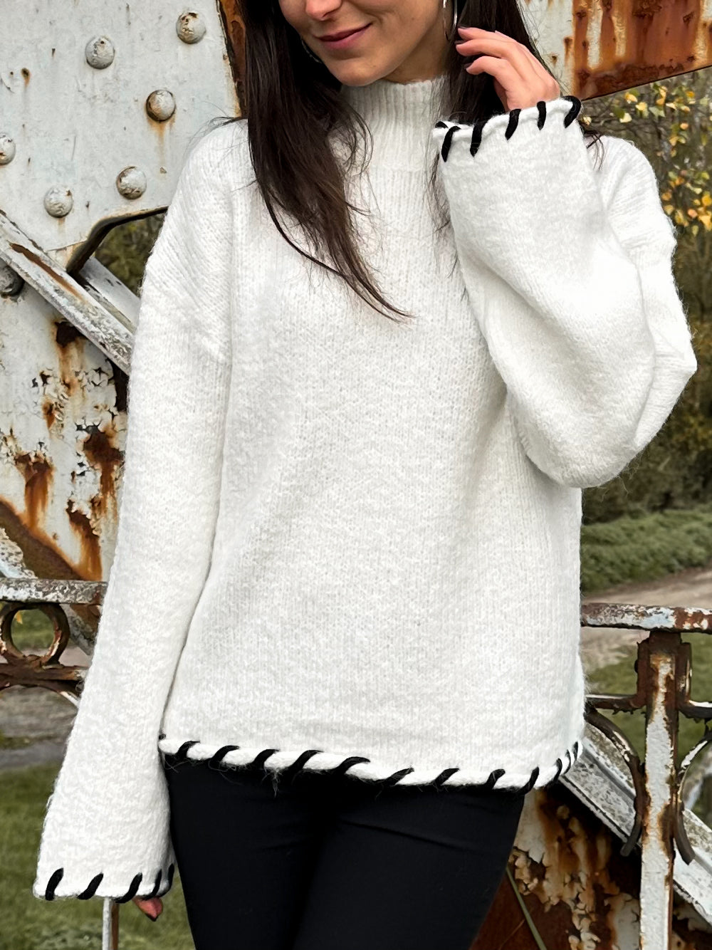 Pull | MAILLE BLANC