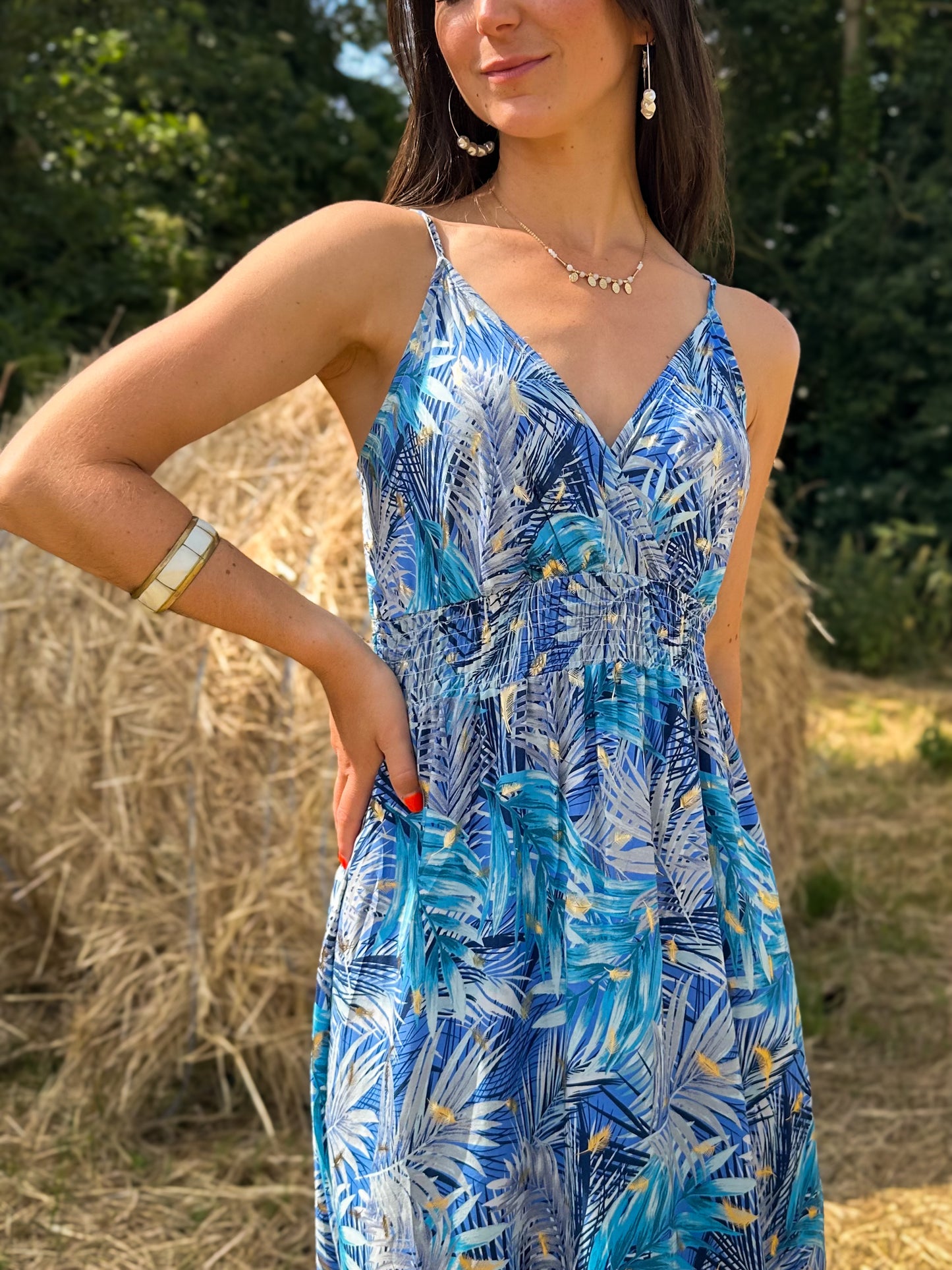 ROBE | PALMITA BLEU
