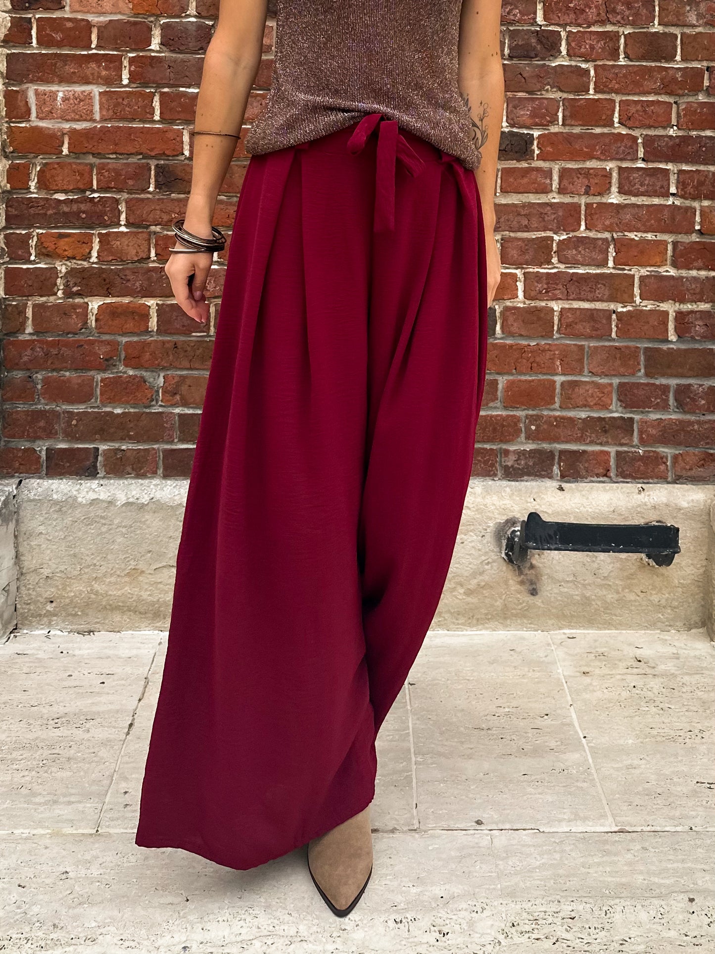 Pantalon | LOUNA BORDEAUX