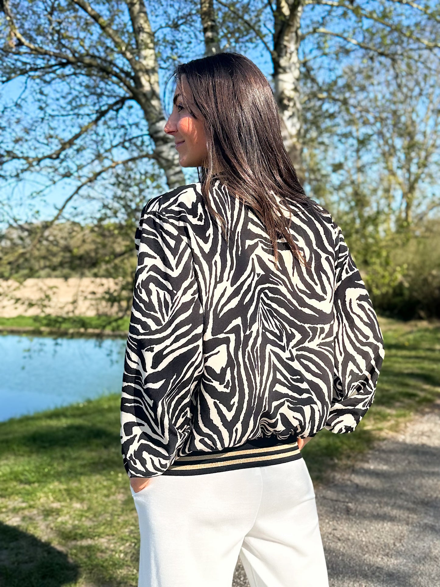 Veste | BOMBERS ZEBRA
