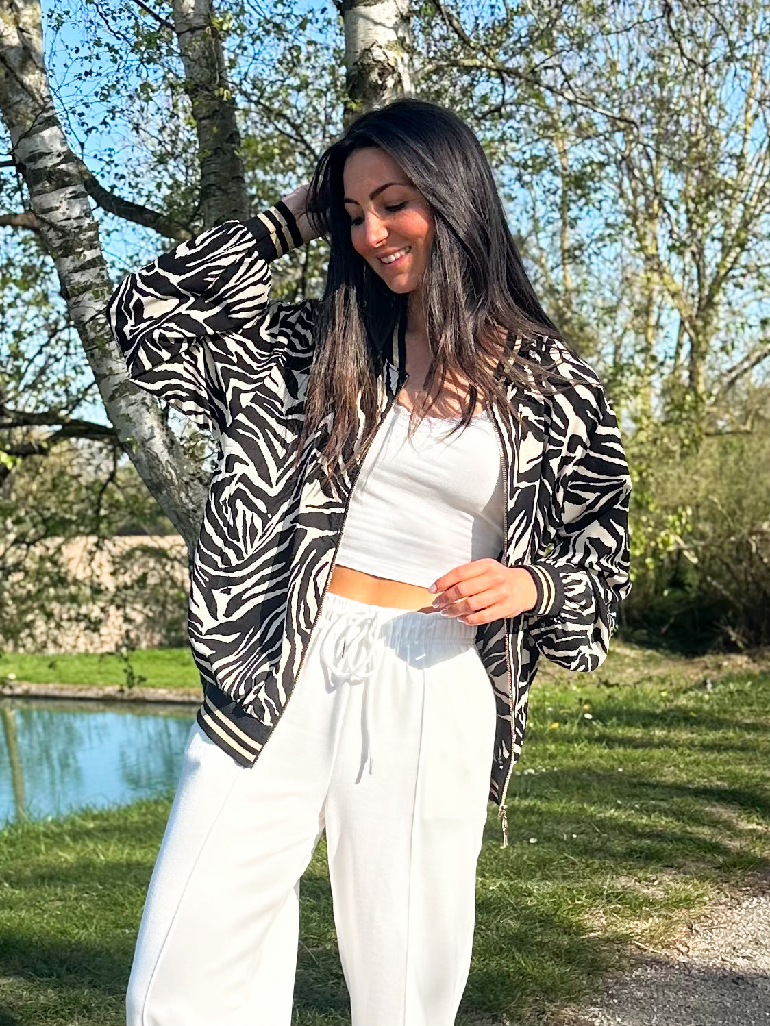 Veste | BOMBERS ZEBRA