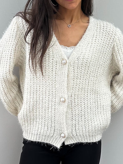 Gilet | CALISTA BLANC NACRÉ