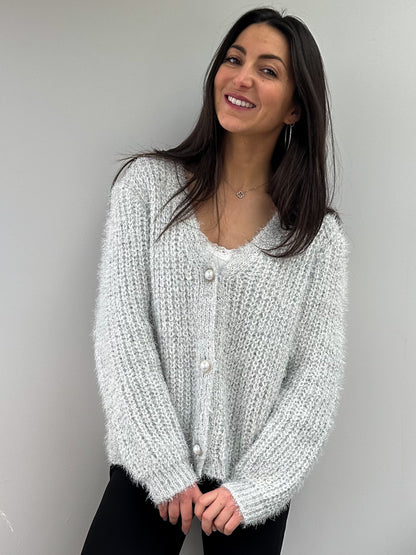 Gilet | CALISTA GRIS PERLE
