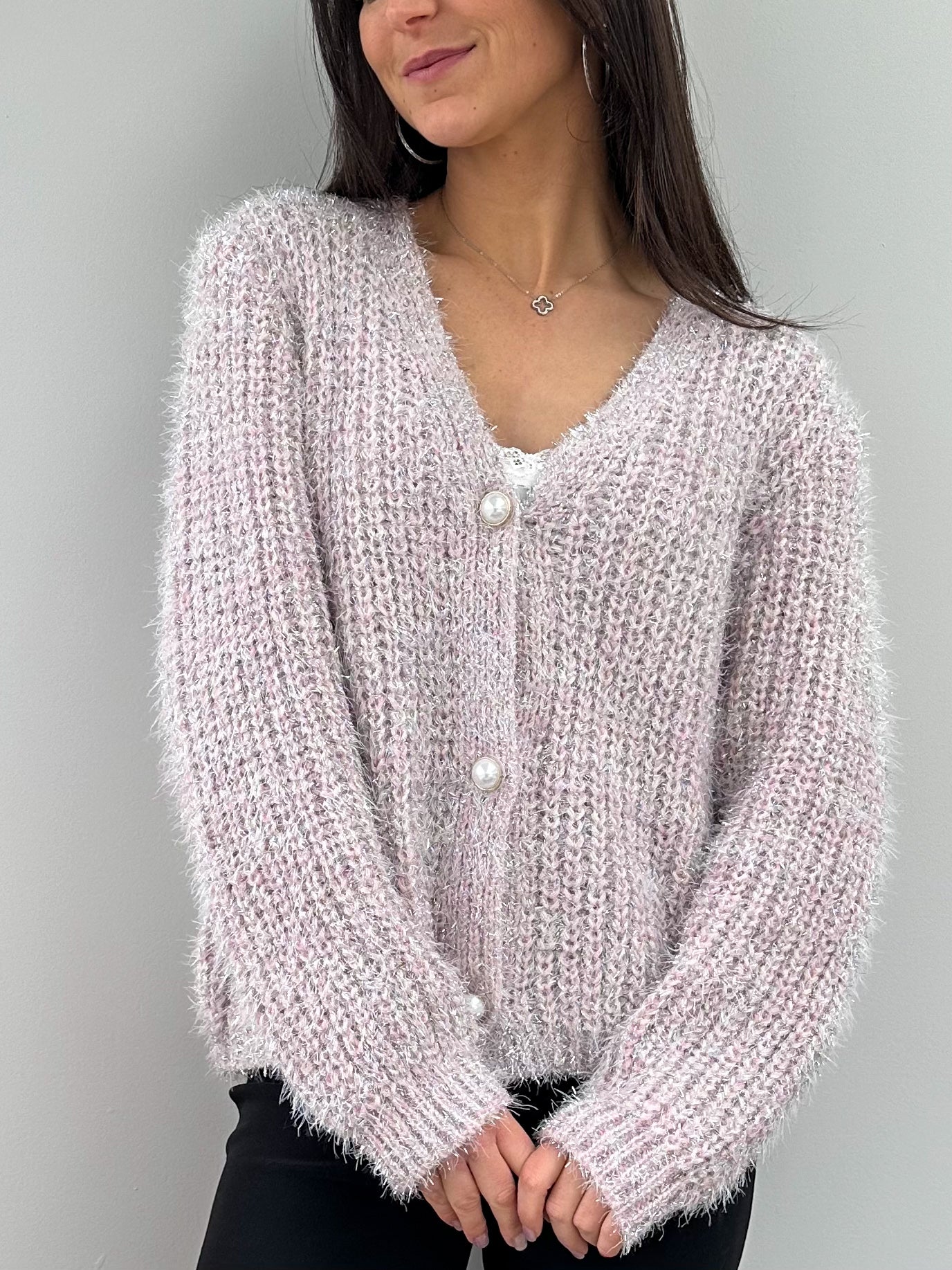 Gilet | CALISTA ROSE POUDRÉ