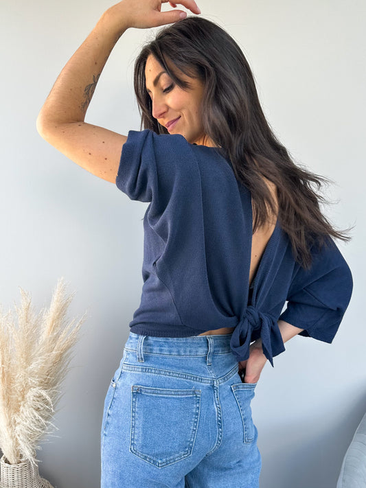 Gilet | CALYPSO BLEU MARINE