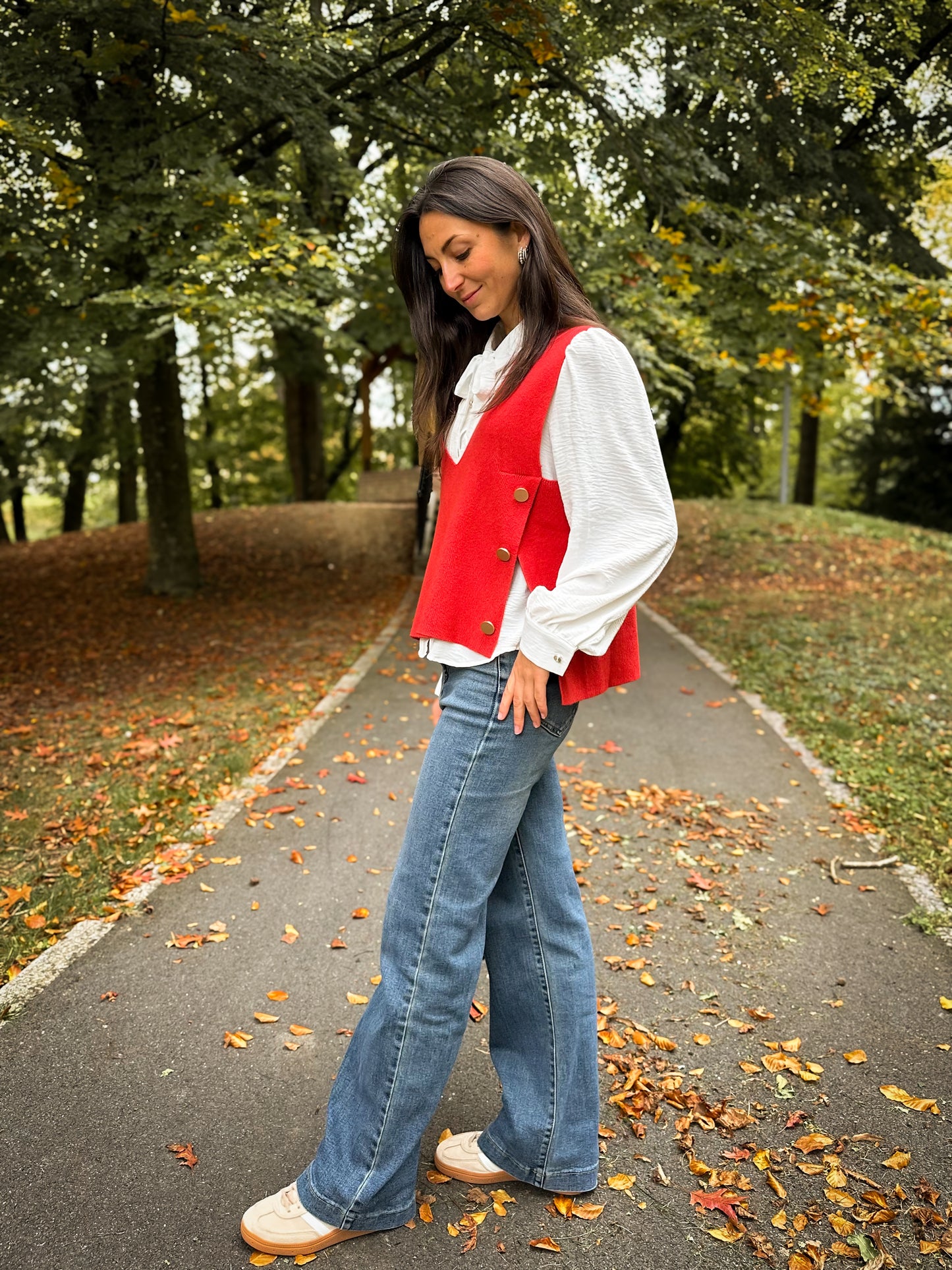 Gilet | NAOMI TERRACOTTA