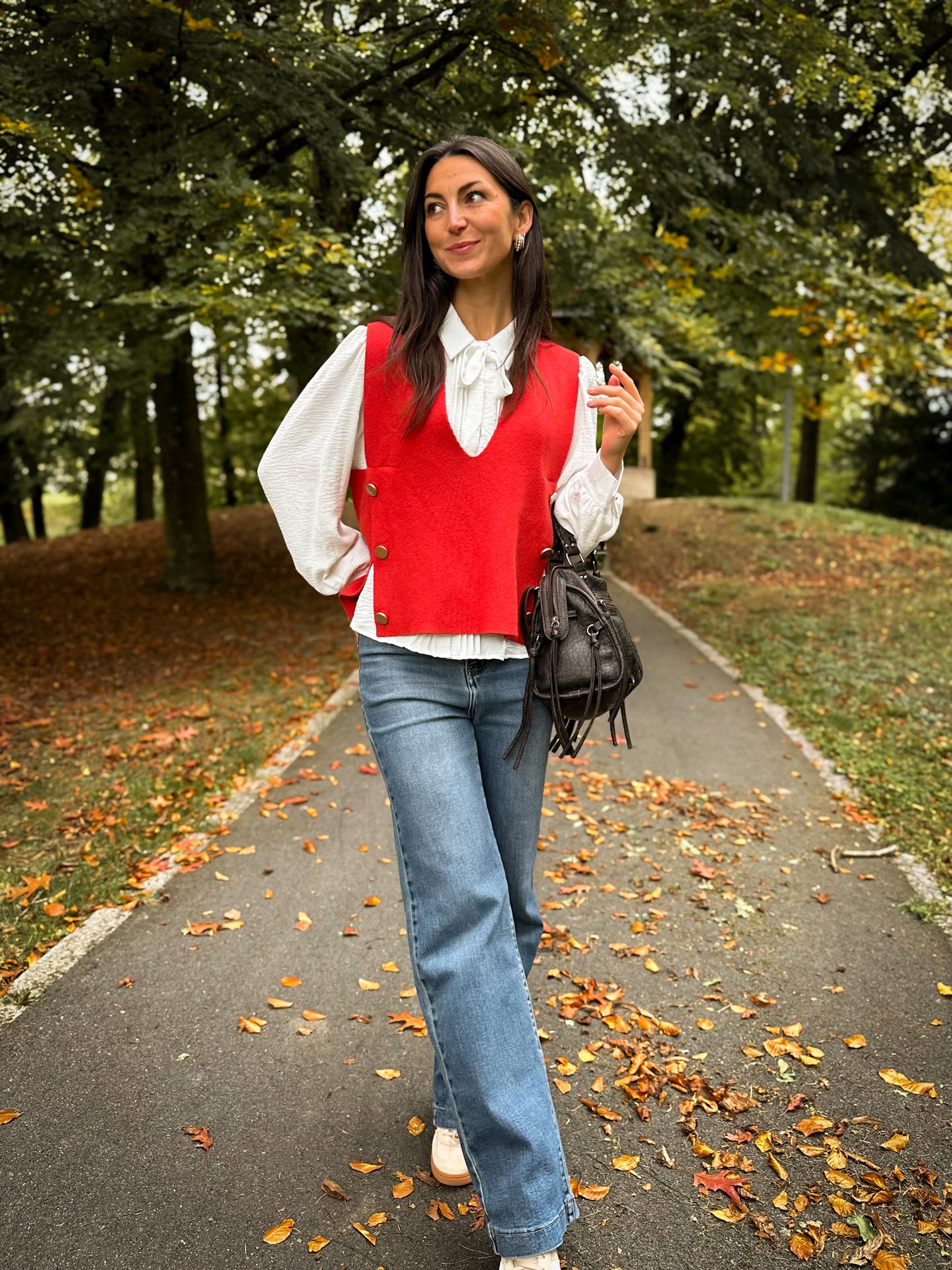 Gilet | NAOMI TERRACOTTA