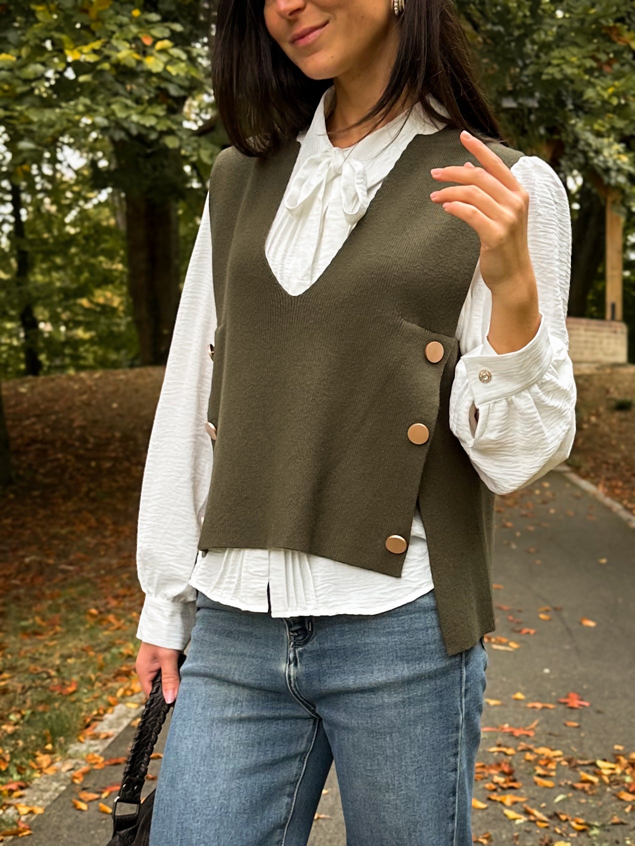 Gilet | NAOMI KAKI