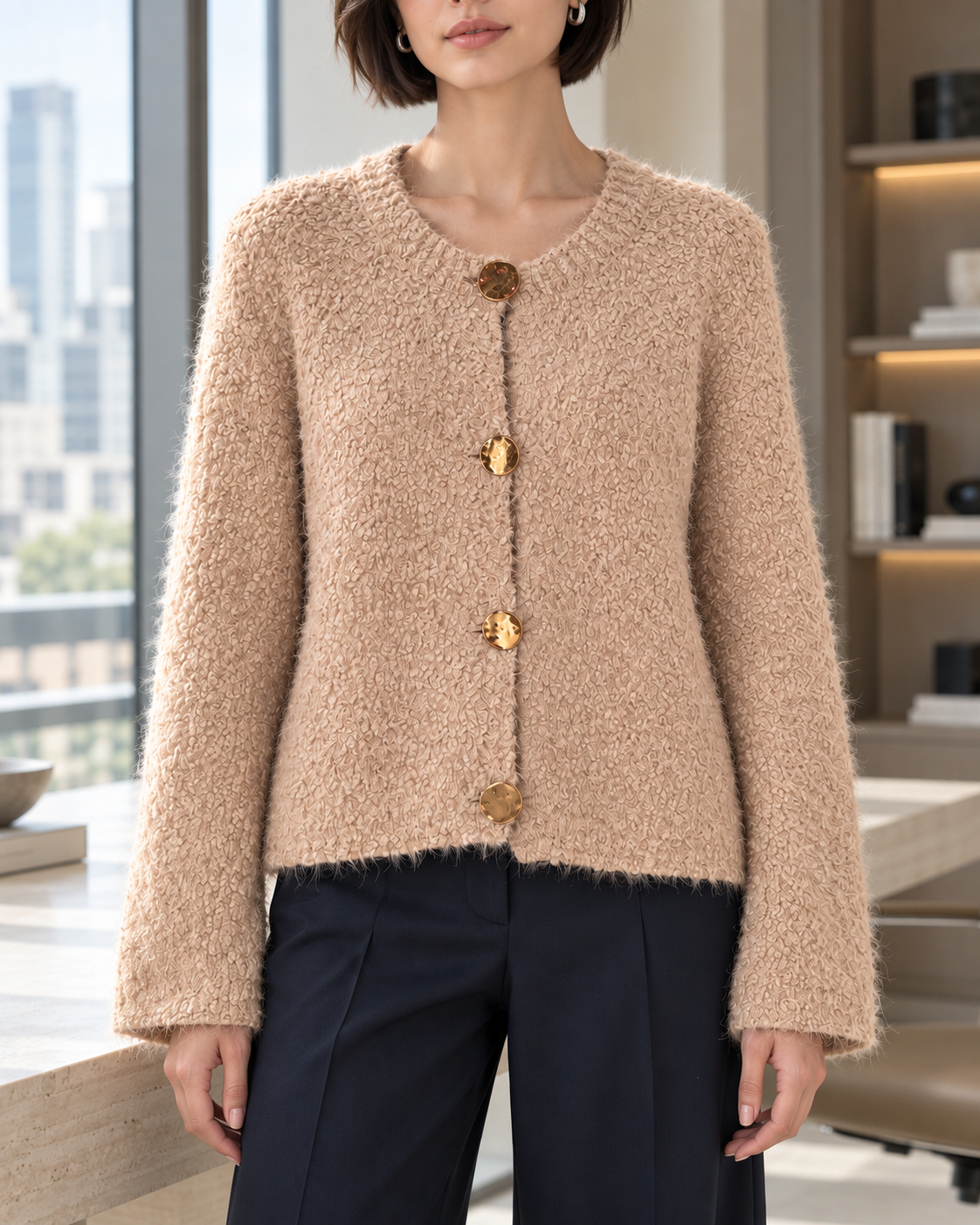 Gilet | JOLIA TAUPE