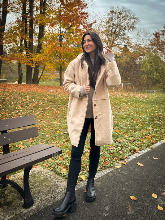 Manteau | REBECCA ECRU