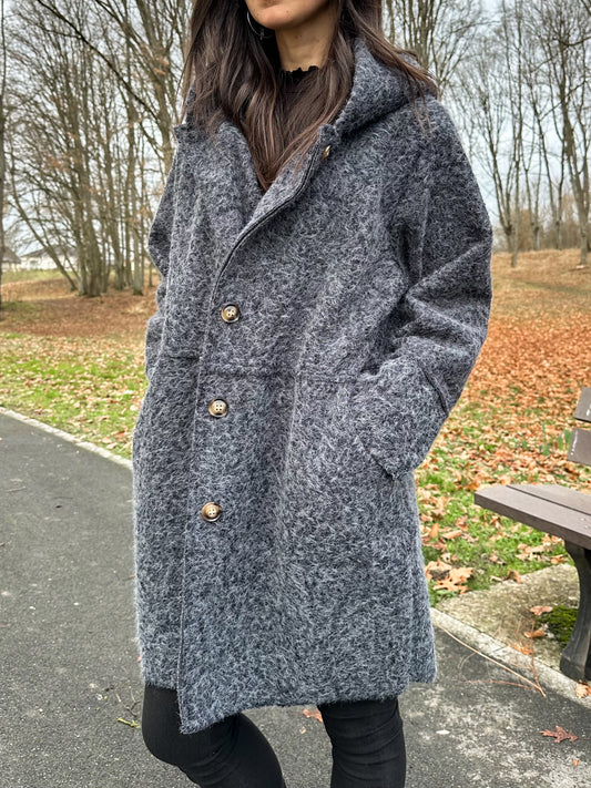 Manteau | REBECCA GRIS