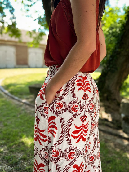 Pantalon | PALMA TERRACOTTA