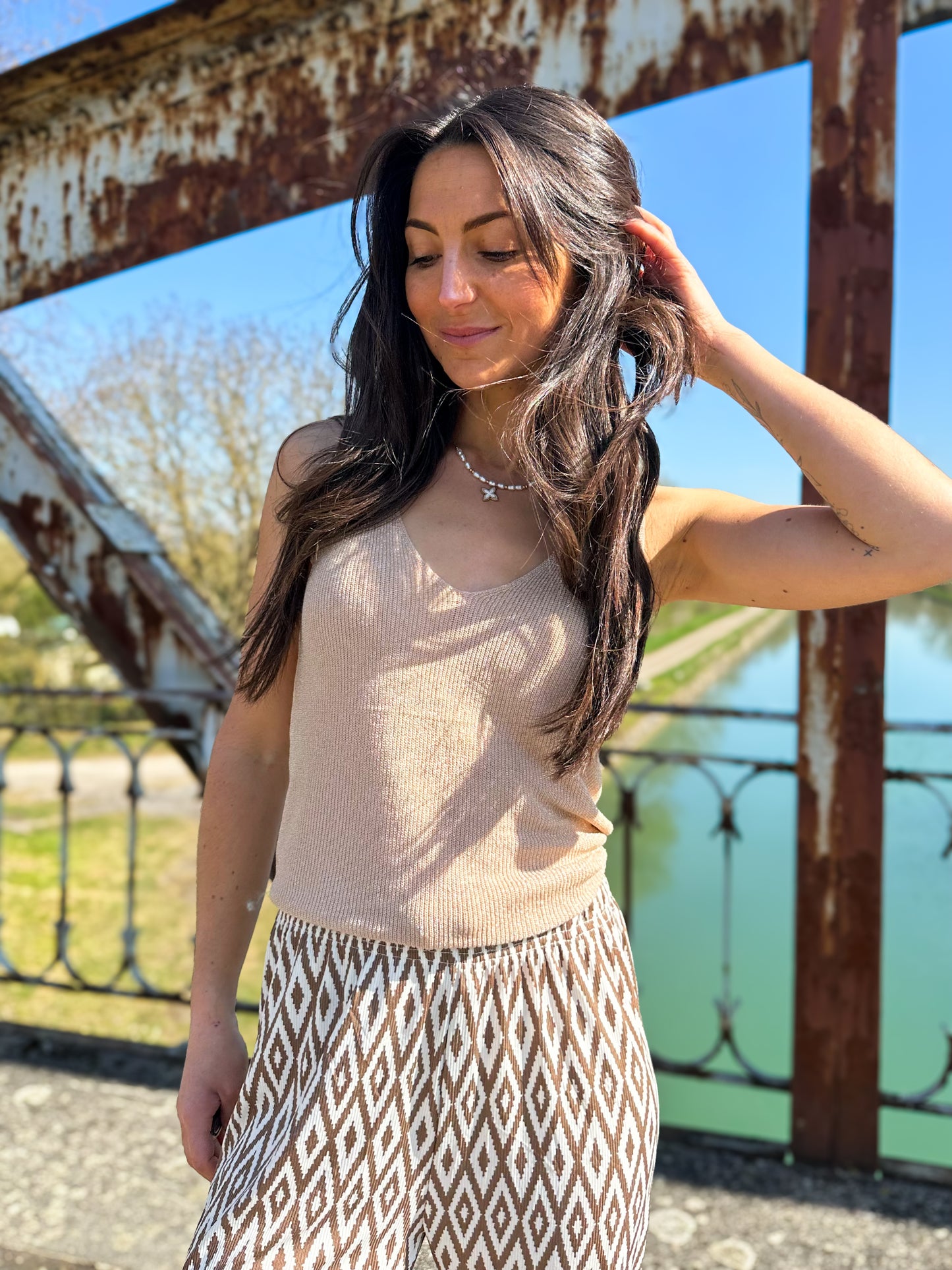 Débardeur | SERENA TAUPE