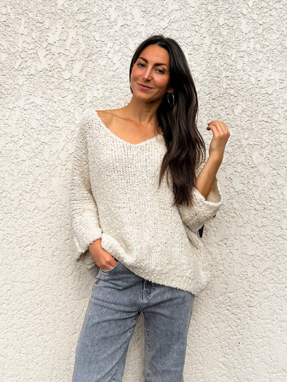 Pull | BOUCLETTE BEIGE