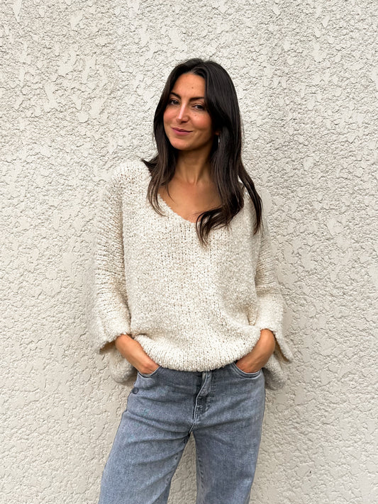 Pull | BOUCLETTE BEIGE