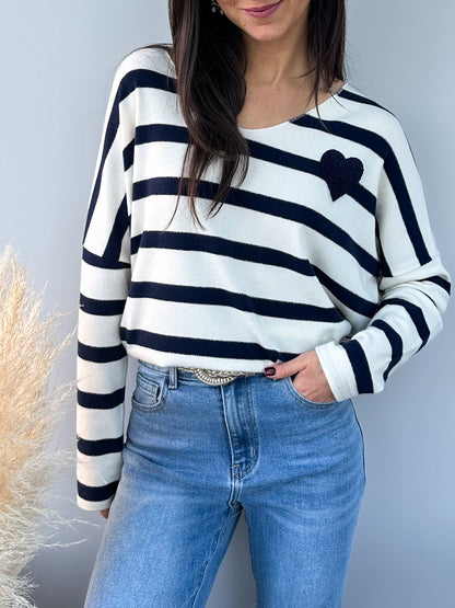 Pull | LIVIA BLEU MARINE