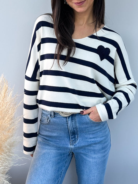 Pull | LIVIA BLEU MARINE