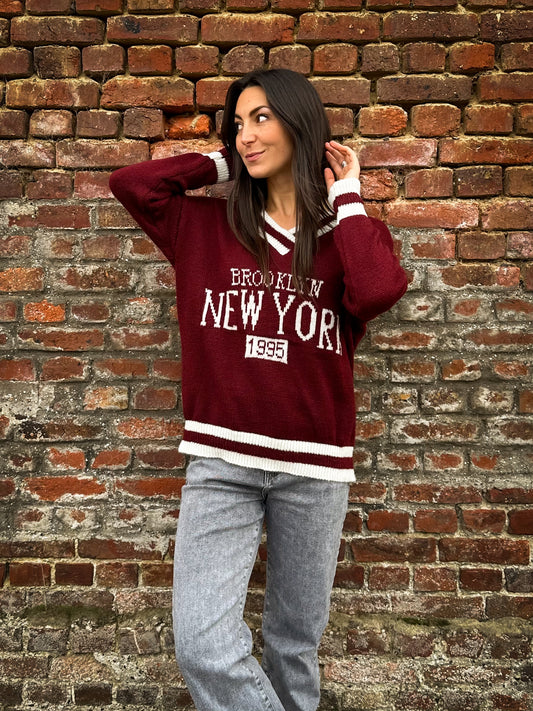 Pull | NEW YORK BORDEAUX