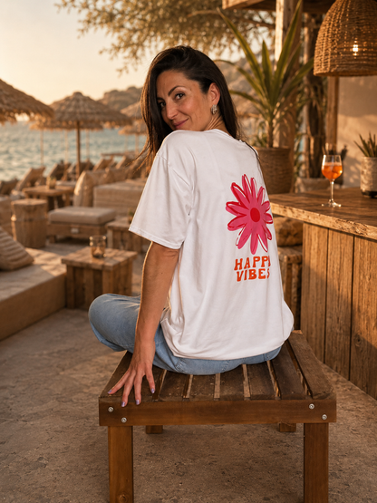 T-Shirt | VIBES BLANC