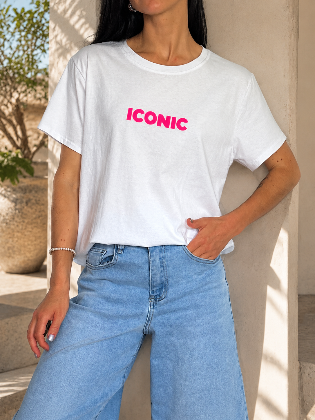 T-Shirt | ICONIC BLANC