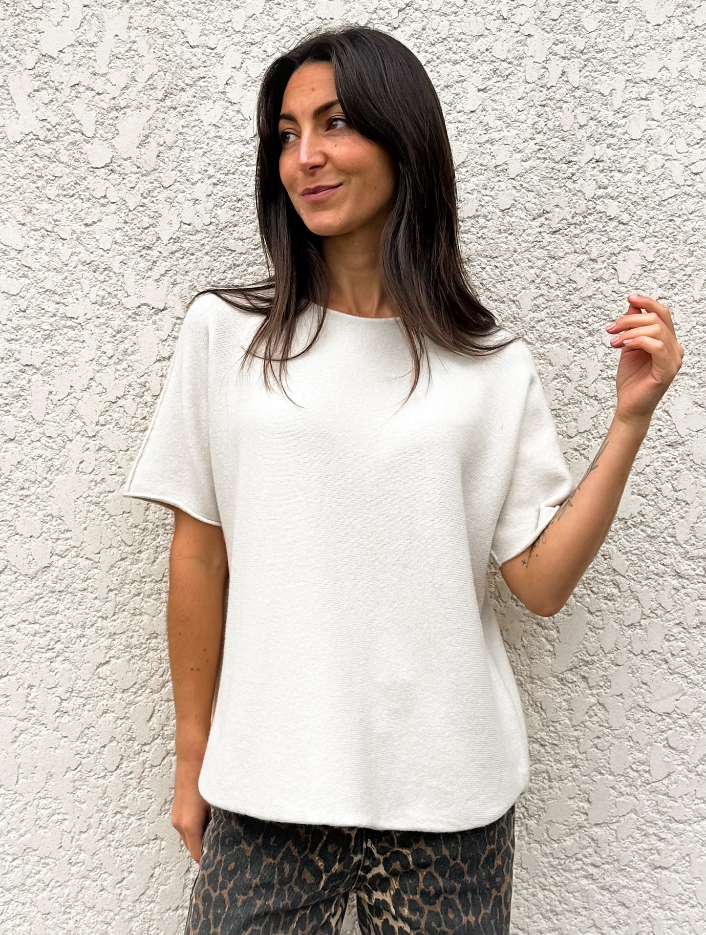 T-Shirt | AMY ECRU