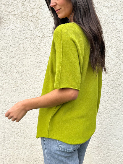T-Shirt | AMY VERT AMANDE