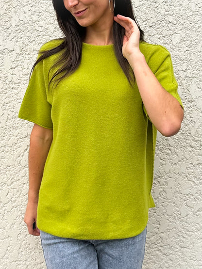 T-Shirt | AMY VERT AMANDE