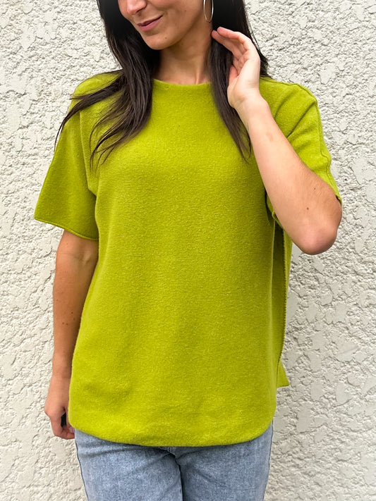 T-Shirt | AMY VERT AMANDE
